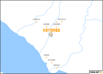 map of Kayombo