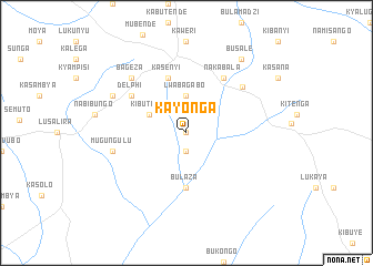 map of Kayonga