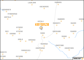 map of Kayonza