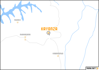 map of Kayonza