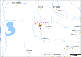 map of Kayora