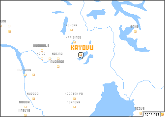 map of Kayovu