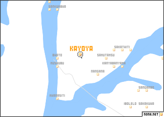 map of Kayoya