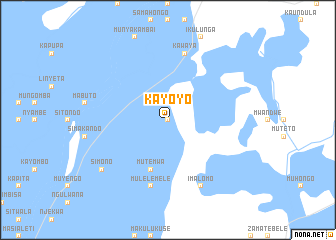 map of Kayoyo