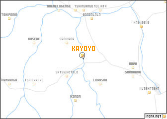 map of Kayoyo