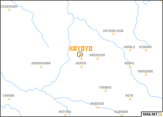 map of Kayoyo