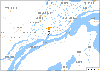 map of Kayo