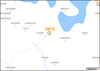 map of Kayo