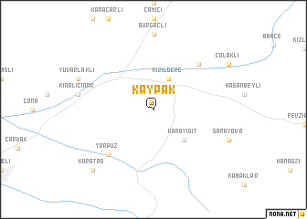 map of Kaypak