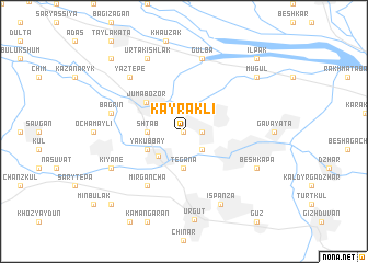 map of Kayrakli