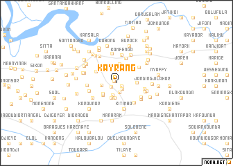 map of Kayrang