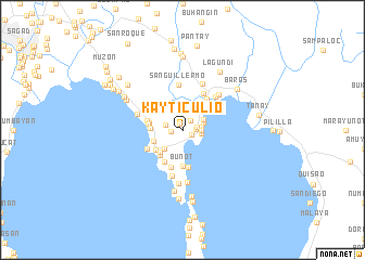 map of Kay Ticulio