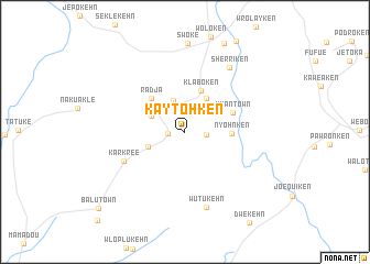 map of Kaytohken