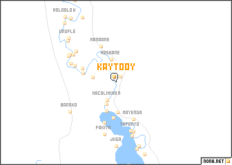 map of Kaytooy
