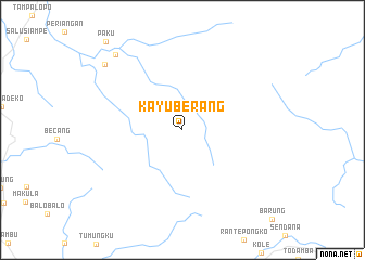 map of Kayuberang