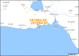 map of Kayubulan