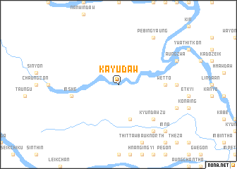 map of Kayudaw