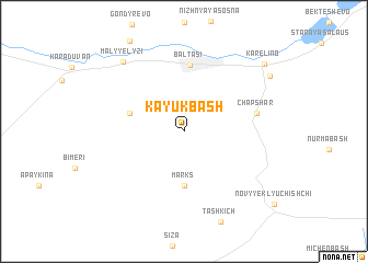map of Kayuk-Bash