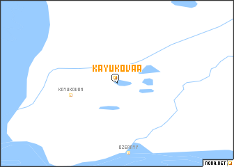 map of Kayukova A.