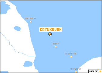 map of Kayukova K.