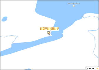 map of Kayukovy
