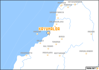 map of Kayumaloa