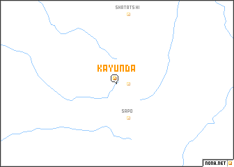 map of Kayunda