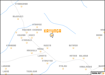 map of Kayunga