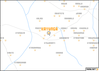 map of Kayunga