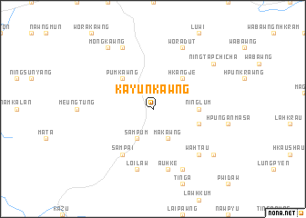 map of Kayunkawng