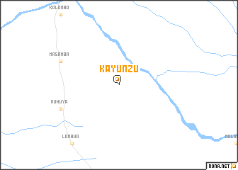 map of Kayunzu