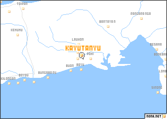 map of Kayutanyu