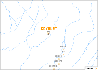 map of Kayuwey