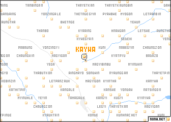 map of Kaywa