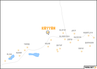 map of Kayyah