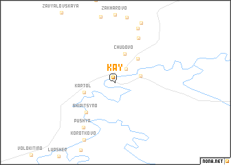 map of Kay