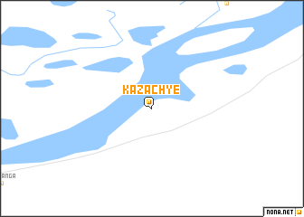 map of Kazach\