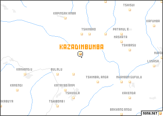 map of Kazadi-Mbumba