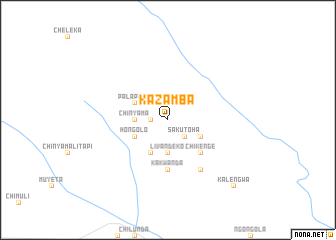 map of Kazamba
