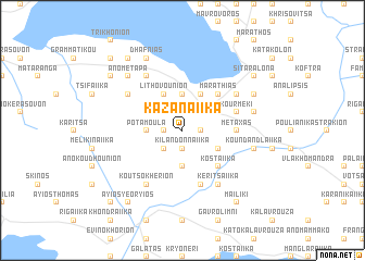 map of Kazanaíika