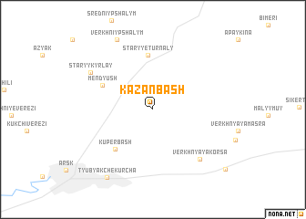 map of Kazanbash