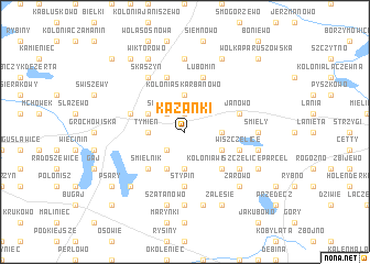 map of Kazanki