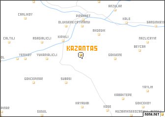 map of Kazantaş