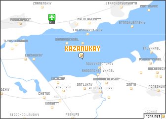 map of (( Kazanukay ))