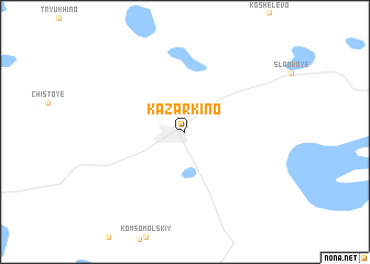 map of Kazarkino