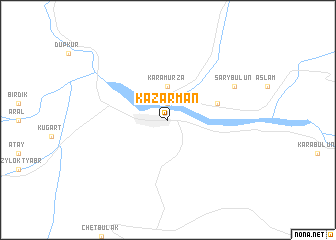 map of Kazarman