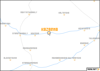 map of Kazarma
