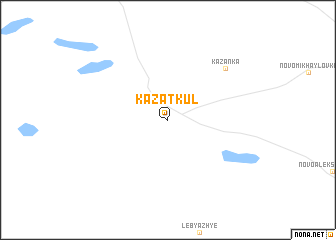 map of Kazatkul\