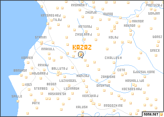 map of (( Kazaz ))