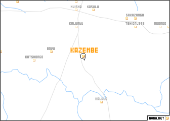 map of Kazembe